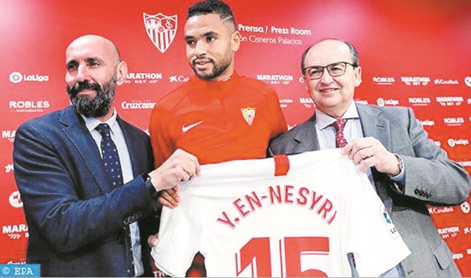 Monchi : En-Nesyri dispose d'un énorme potentiel Monchi : En-Nesyri dispose d'un énorme potentiel