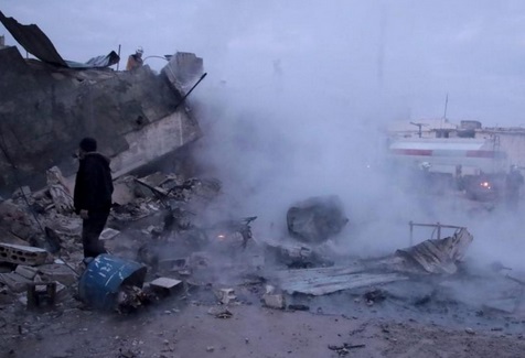 La Russie intensifie ses raids sur le nord-ouest de la Syrie La Russie intensifie ses raids sur le nord-ouest de la Syrie