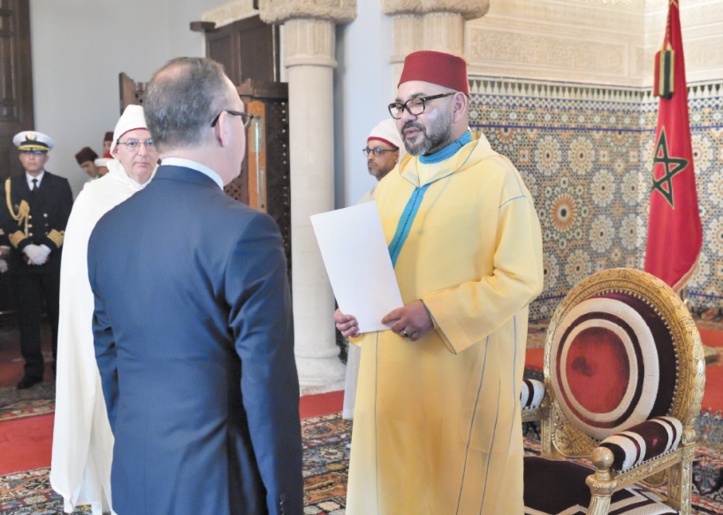 S.M le Roi reçoit plusieurs ambassadeurs étrangers