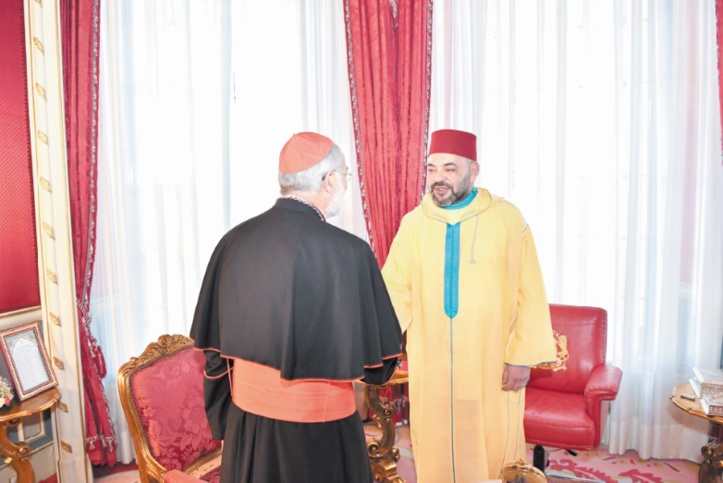Le Souverain accorde une audience à l’archevêque de Rabat