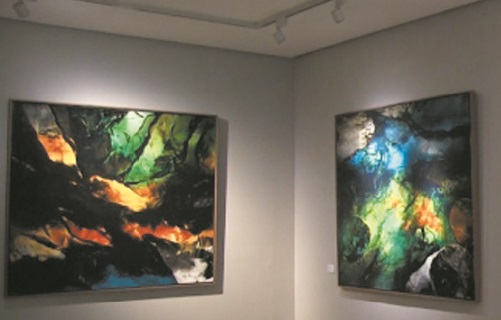 L’exposition “Moa et Kim Bennani, parcours croisés”, une image singulière d’un père et d’un fils peintres