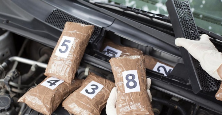 Insolite : Voiture bourrée de métamphétamines