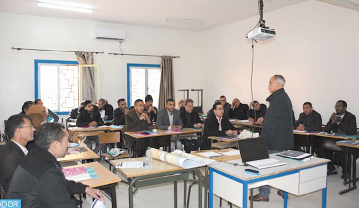 Des ateliers de formation dans le cadre du programme "Connecting Classrooms" à Errachidia