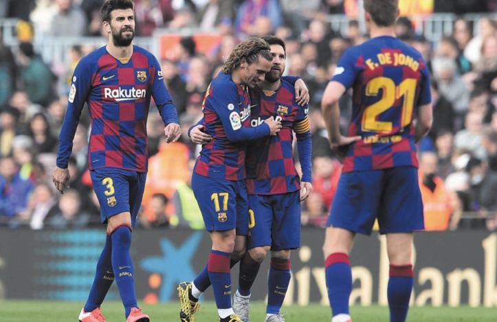 Messi et Griezmann s'entendent à nouveau Messi et Griezmann s'entendent à nouveau