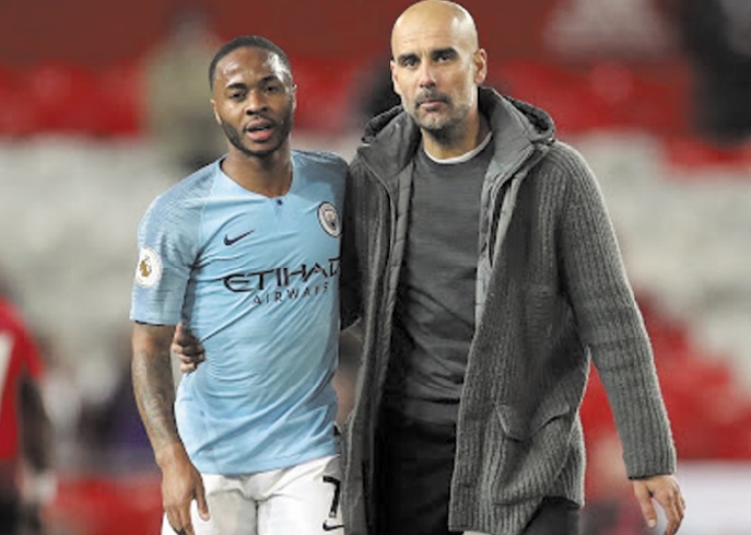 Guardiola et Sterling resteront à City même sans Coupe d'Europe