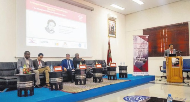 Premier Congrès international du management du sport à Agadir