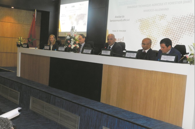 Lancement officiel du projet de dialogue technique agricole et forestier maroco-allemand