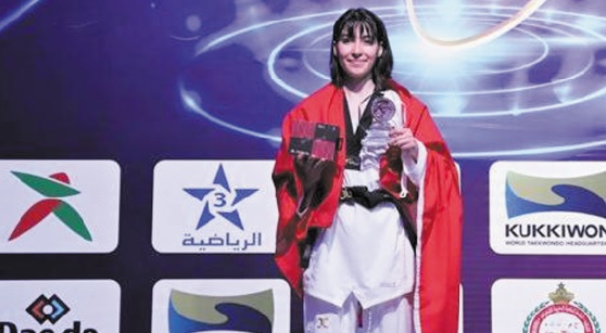 La taekwondiste Oumaima El Bouchti qualifiée aux JO