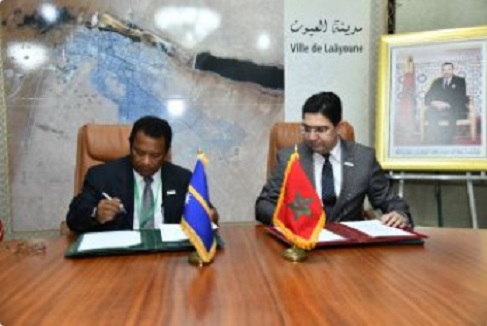 Signature de plusieurs accords de coopération entre le Maroc et les Etats insulaires du Pacifique Signature de plusieurs accords de coopération entre le Maroc et les Etats insulaires du Pacifique