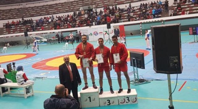 Participation relevée au championnat national de sambo Participation relevée au championnat national de sambo