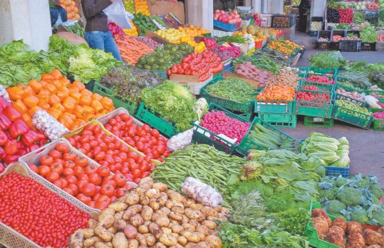 Approvisionnement satisfaisant du marché en denrées alimentaires