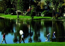 Dans le désert californien, golfs et pénurie d'eau ne font pas bon ménage Dans le désert californien, golfs et pénurie d'eau ne font pas bon ménage