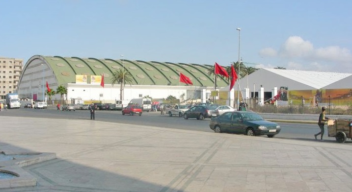 La Foire de Casablanca transformée en hôpital de campagne La Foire de Casablanca transformée en hôpital de campagne