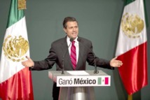 Enrique Pena Nieto, nouveau président du Mexique Enrique Pena Nieto, nouveau président du Mexique