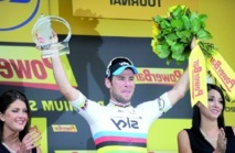 La Grande boucle en sa seconde étape : Mark Cavendish lorgne déjà le vert Fabian Cancellara toujours en jaune La Grande boucle en sa seconde étape : Mark Cavendish lorgne déjà le vert Fabian Cancellara toujours en jaune