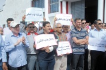 Sit-in de solidarité avec Larhzioui devant le siège d’Al Ahdath Al Maghribia : Tous unis contre le terrorisme sous toutes ses formes