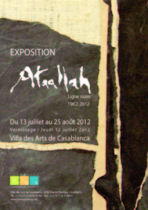 Exposition à la Villa des arts de Casablanca: Rétrospective de Mohamed Romain Ataallah