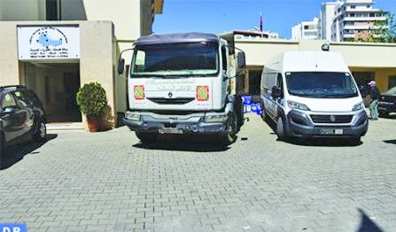 Un lot de produits et matériel de stérilisation fourni à la province d'Al Hoceima Un lot de produits et matériel de stérilisation fourni à la province d'Al Hoceima