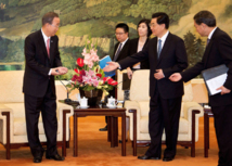 Pour une résolution contre Damas: Ban Ki-moon demande l’appui de la Chine