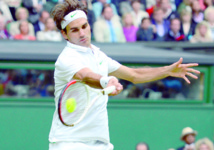 Federer chercheur d'or dans son jardin Federer chercheur d'or dans son jardin