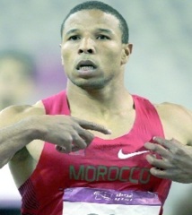 Il a préféré le 200 au 100 m : Aziz Ouhadi, 6ème dans sa série Il a préféré le 200 au 100 m : Aziz Ouhadi, 6ème dans sa série