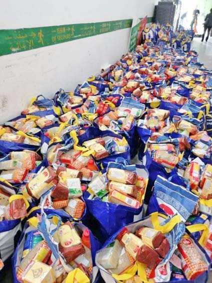 Des aides distribuées aux migrants subsahariens de Casablanca Des aides distribuées aux migrants subsahariens de Casablanca