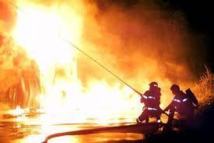 Incendie dans une conserverie à Meknès Incendie dans une conserverie à Meknès