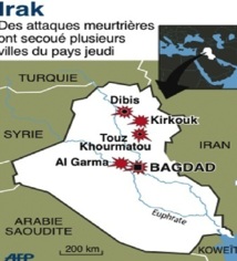 L’Irak en proie à une série d’attaques meurtrières