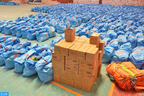​50 tonnes d’aides alimentaires aux familles démunies de Zagora