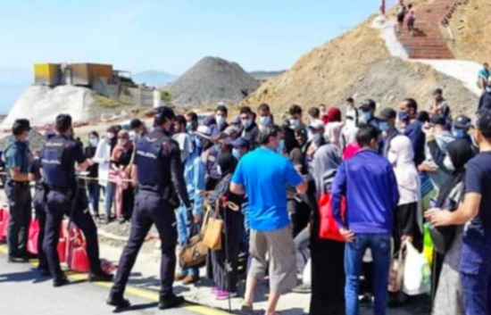 ​Vers le rapatriement d’une autre  centaine de Marocains bloqués à Sebta
