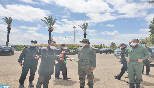 Contribution de l’INDH à la lutte contre le Covid-19 à Taounate Contribution de l’INDH à la lutte contre le Covid-19 à Taounate