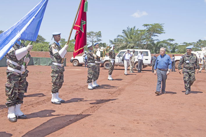 Un Casque bleu marocain honoré par les Nations unies Un Casque bleu marocain honoré par les Nations unies