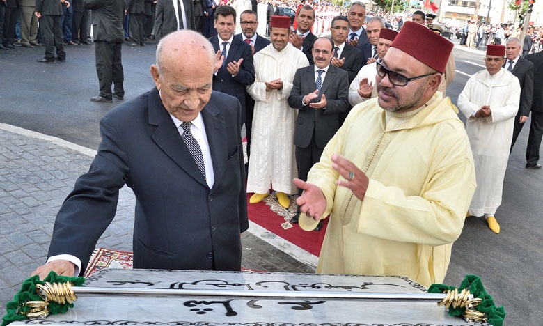 Message de condoléances de SM le Roi à la veuve du grand militant, feu Abderrahmane El-Youssoufi