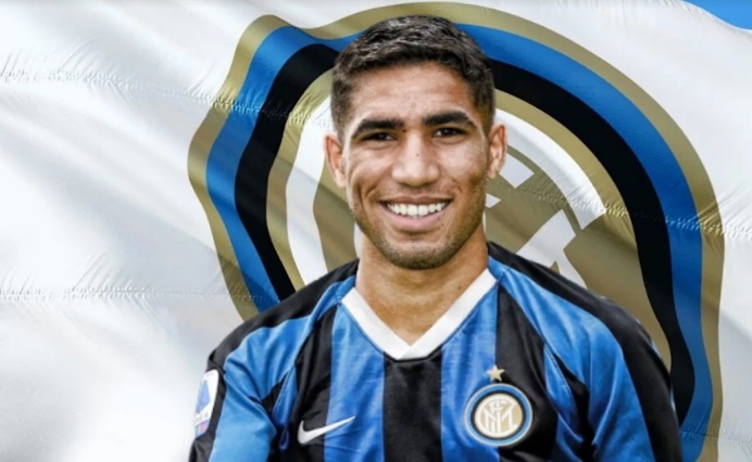 ​Achraf Hakimi débarque à l'Inter Milan