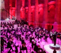 Au Liban, un unique concert sans public dans les ruines de Baalbek Au Liban, un unique concert sans public dans les ruines de Baalbek