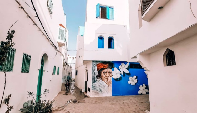 Asilah,  une galerie  à ciel  ouvert