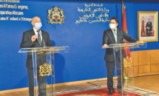 Nasser Bourita : Le Maroc s'oppose à l’exacerbation de la situation libyenne et aux initiatives étrangères Nasser Bourita : Le Maroc s'oppose à l’exacerbation de la situation libyenne et aux initiatives étrangères
