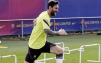 Messi s'est entraîné normalement avant le Bayern Messi s'est entraîné normalement avant le Bayern