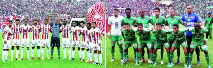 Les derbies de la métropole et de la capitale ont tenu leurs promesses : FAR-Raja, du lourd pour la finale de la Coupe du Trône Les derbies de la métropole et de la capitale ont tenu leurs promesses : FAR-Raja, du lourd pour la finale de la Coupe du Trône