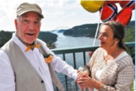 ​Coronavirus : Face aux restrictions, un couple suédo-norvégion se marie à la frontière