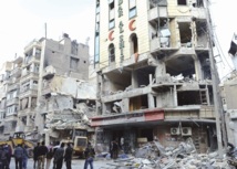 Le régime Al-Assad s’enlise dans la crise : L’armée syrienne bombarde la région de Damas Le régime Al-Assad s’enlise dans la crise : L’armée syrienne bombarde la région de Damas