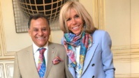 Mehdi Qotbi reçu à l’Elysée par Brigitte Macron