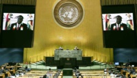 A l'ONU, le président du Zimbabwe demande la levée des sanctions occidentales