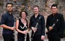 Le Quatuor de clarinettes à l’Institut français : Anches Hantées en concert à Agadir