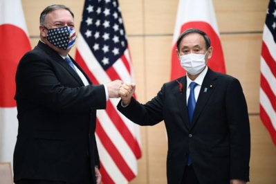 En visite à Tokyo, Mike Pompeo s'en prend violemment à la Chine En visite à Tokyo, Mike Pompeo s'en prend violemment à la Chine