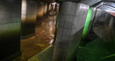 Le “Parthénon ” souterrain qui protège Tokyo des inondations Le “Parthénon ” souterrain qui protège Tokyo des inondations