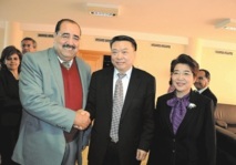 Driss Lachgar reçoit un responsable du parti communiste chinois