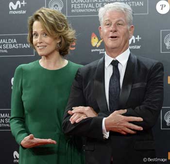 La discrète et longue histoire d’ amour de Sigourney Weaver avec Jim Simpson