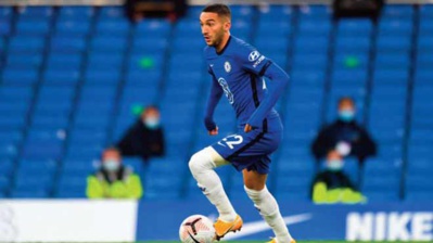 Premiers pas de Hakim Ziyech avec Chelsea Premiers pas de Hakim Ziyech avec Chelsea