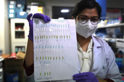 Un nouveau test rapide et bon marché en Inde